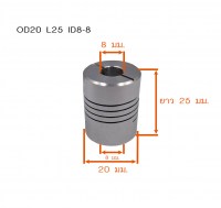 OD20 L 25 ID8-8วัดไซต์